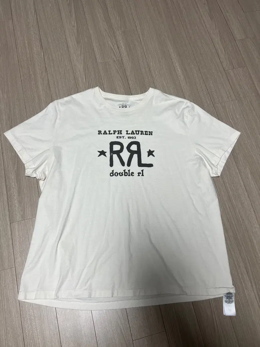 Rrl 더블알엘 로고 반팔 티셔츠 xxl